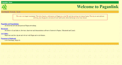 Desktop Screenshot of paganlink.org