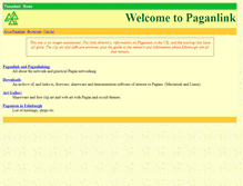 Tablet Screenshot of paganlink.org